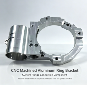 Custom Drawing Machined Aluminum Mechanical Parts, Multi-Style Clamp & Housing Connection Components Custom CNC Milling Aluminum - Product Image 3