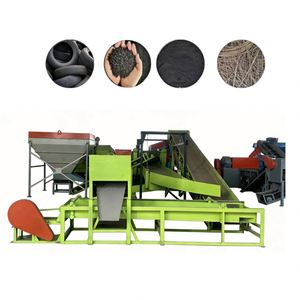 Commercial Rubber Powder Production Line Automatic <b>Waste</b> Tire Recycling Plant with PLC Control - Product Image 1