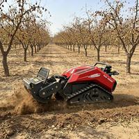 Tondeuse à gazon robotisée télécommandée avec moteur diesel Yuchai 18 CV certifié Euro5 EPA, moteur sans balais personnalisé en manganèse pour levage