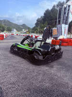 EGS 160cc para Motor de 4 Tiempos, Go Kart con Pedales para Exteriores, con Gasolina, Velocidad Máxima de 40 km/h, Capacidad de Carga de 200 kg para Adultos y Niños