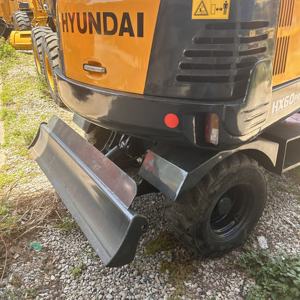 Mini excavadora usada Original de 6 toneladas Hyundai HX60pro Cralwer Digger con bajas horas de trabajo Hx60 Hx60g Hx60pro en stock - Product Image 5
