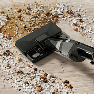 Aspirapolvere Elettrico Verticale Portatile con Filtrazione HEPA per Hotel e Casa, Aspirazione a Secco/Umido Senza Sacchetto per la Cura dei Pavimenti - Product Image 4