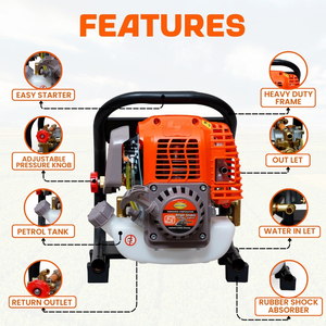 SUZO FLEX 4ST Pulvérisateur à pression manuel en plastique alimenté par batterie Conception conviviale Haute capacité pour nettoyer l'arrosage Durable - Product Image 5