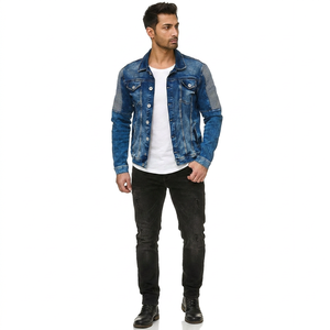 Finer Threads New Arrival Good Quality Top Design Fashionable Spring Autumn Hooded Vintage Windproof 100% Cotton Jacket Men's - Product Image 1
