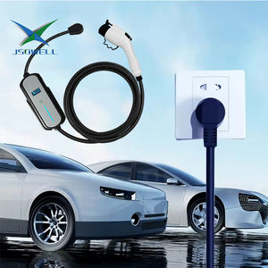 Cargador EV portátil tipo 2 GBT 16A 32A 3.5KW 7KW Estación de carga de CA EV ajustable Coche eléctrico Cargador portátil de CA EV - Product Image 1