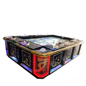 6/<span class=keywords><strong>8</strong></span>/10 người chơi 55/65 inch màn hình tiếng anh phiên bản gỗ/Kim Loại tủ USA IGS đại dương Vua cá bảng Cá Trò chơi máy - Product Image 4