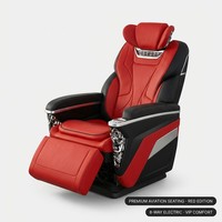 Rakitan Kursi Van MPV Mewah Kustom, Kursi Mobil Kulit Premium, Konversi Interior, Pasokan Pabrik