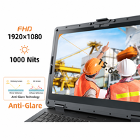 Portátil Robusto AMD Ryzen AI Max+ con 126 TOPS de Computación Edge AI, Pantalla de 15.6 Pulgadas, 1000 nits, 64 GB de RAM, 1 TB SSD, Windows 11, Batería Intercambiable en Caliente