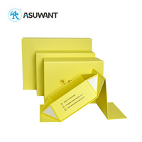 Spot Wholesale Yellow Black White Red Luxury Magnetic Foldable Cardboard Paper Gift Box Packaging Coated Paper Boxes