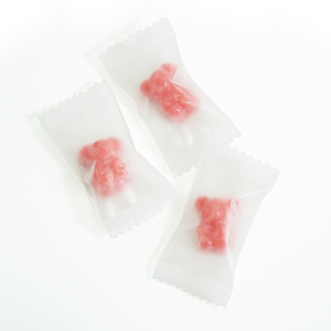 Bonbons gommeux végétariens à base de plantes biologiques aux saveurs de fruits variées emballés individuellement - Product Image 4