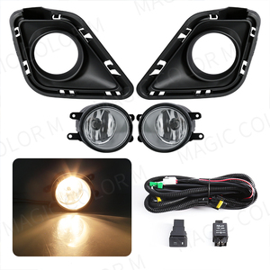 Accesorios para Automóviles, <span class=keywords><strong>Luz</strong></span> Antiniebla Delantera <span class=keywords><strong>Halógena</strong></span> Ámbar Impermeable para Toyota Ractis Verso 2010 2011 2012 2013 2014 - Product Image 5