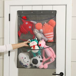 Sac de rangement suspendu multi-couches en tissu maillé, pliable, pour jouets et articles divers, idéal pour la maison, la chambre ou à suspendre derrière la porte – Meilleures ventes - Product Image 2