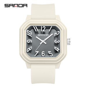 SANDA9084 Relojes de cuarzo unisex en varios colores Mini relojes exquisitos y elegantes Regalos perfectos para amigos y socios - Product Image 1