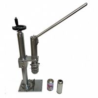 Machine de sertissage et de scellage manuelle pour aérosols REALMAX, machine de scellage semi-automatique pour aérosols, pour spray déodorant, spray capillaire