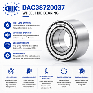 Cuscinetto Ruota DAC38720037 51720-0Q100 517200Q100 2RS ZZ ABS per Auto Coreane Rio Solaris Accent <span class=keywords><strong>I20</strong></span> 51720 0Q100 per Kia - Product Image 3