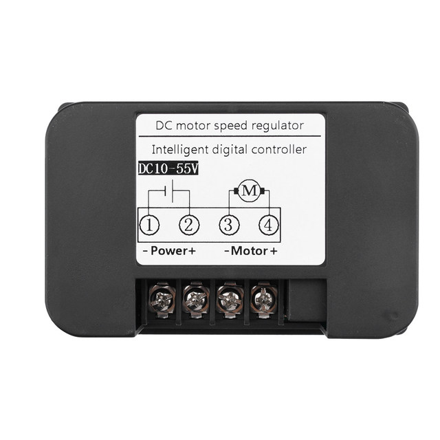 DC 1055V Brushed Motor Speed Controller with Digital Voltage Meter Current Monitor 30A Smart Wireless Remote Control