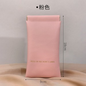 Rose Of Na Mon's Land Leather Eyeglass Case 9cm X 18cm Brown Rectangular Portable Pouch For <b>Sunglasses</b> And Eyewear - Product Image 3