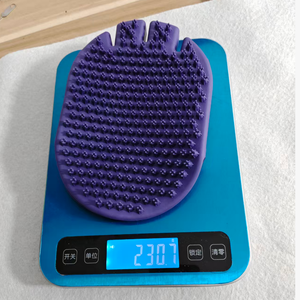 قفازات تنظيف وحمام للحيوانات الأليفة بالجملة، قفازات تمشيط مزدوجة الجوانب للكلاب، قفازات إزالة شعر الكلاب، فرشاة استحمام للكلاب والقطط - Product Image 6