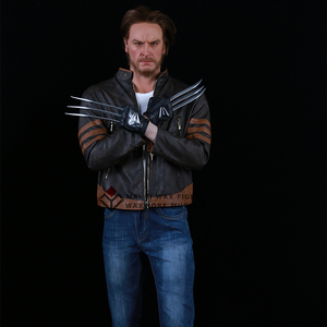Figuras de cera de estrellas de la película Hyper Simulated, estatua de Lobezno para arte coleccionable - Product Image 3