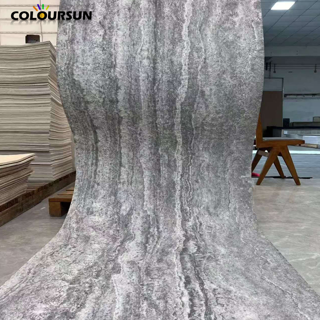 New Material Modern Hotel Flexible Stone Wall Panel Cladding with Natural Stone Look and Luxury Design