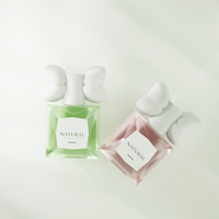 Nouveau design, flacon de parfum de luxe pour femme et homme, 30 ml, 50 ml, 100 ml, vaporisateur de parfum, flacon de parfum avec bouchon nœud papillon