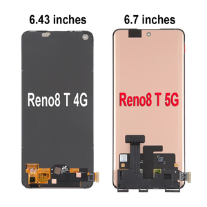 หน้าจอ AMOLED สำหรับ OPPO Reno 8T, จอแสดงผล LCD ทัชสกรีนทดแทน <span class=keywords><strong>Reno8T</strong></span> <span class=keywords><strong>4G</strong></span> ชุดประกอบดิจิไทเซอร์จอแสดงผล pantalla - Product Image 5