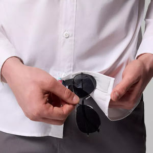 Camisa de pesca con capucha y botones, de nailon liso con camuflaje, con logo, estilo aborigen, para trucha coral, de Navidad. - Product Image 6