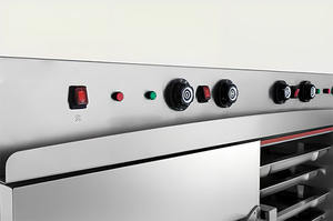 Swenza Armoire <span class=keywords><strong>à</strong></span> vapeur pour riz et poulet <span class=keywords><strong>à</strong></span> grande échelle Machine de cuisson commerciale <span class=keywords><strong>à</strong></span> <span class=keywords><strong>gaz</strong></span>/électrique <span class=keywords><strong>à</strong></span> 10 plateaux - Product Image 3