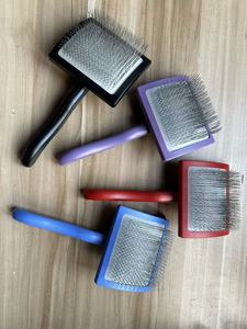 Peigne professionnel de démêlage pour chien Brosse à râteau à épingles extra longues pour griffonnages dorés, caniches, outil de toilettage anti-enchevêtrement pour manteaux épais - Product Image 6