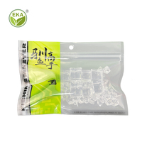 Sac à fermeture éclair personnalisé en plastique souple réutilisable ziplock leurre de pêche emballage sacs d'appâts pour ver de pêche