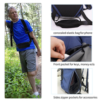 Sac à dos de sport authentique noir pour l'école primaire, avec pochette Airflow, fermeture biodégradable, option de transport pour les passionnés