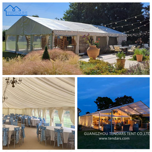 خيمة سرادق تجارية كبيرة ثقيلة للمناسبة 20x20 20x30 20x40 40x60 إطار من الألومنيوم لحفلات الزفاف الخارجية - Product Image 3