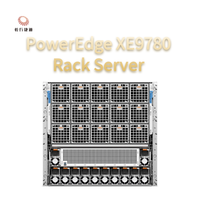 Serveur en rack PowerEdge XE9780 conçu pour l'entraînement et la déduction de modèles d'IA, serveurs d'IA refroidis par air