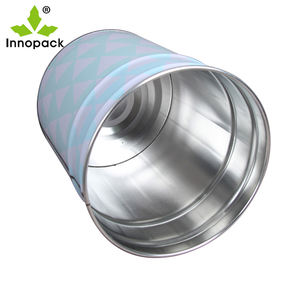 Seau métallique de 18 L avec couvercle, capacité 18 kg, en fer blanc de qualité alimentaire, impression personnalisée, vente directe usine - Product Image 6