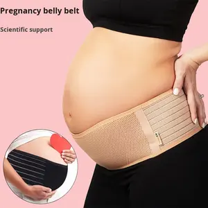 Ceinture de soutien abdominale réglable en vente chaude, ceinture de soutien prénatale pour femmes enceintes, respirante, bande de grossesse - Product Image 3