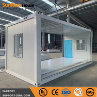 Maison modulaire préfabriquée sur mesure, assemblée, en kit, type conteneur, design moderne, construction à panneaux sandwich
