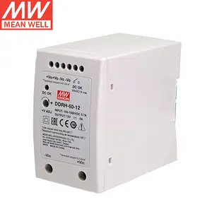 MEAN WELL DC/DC Converter DDRH-60-24 Fanless and Full Encapsulated Switching Power Supply