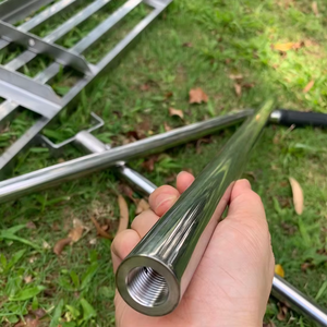 Rastrillo nivelador <span class=keywords><strong>de</strong></span> césped <span class=keywords><strong>de</strong></span> acero inoxidable duradero, laúd <span class=keywords><strong>de</strong></span> césped pintado personalizado, producto <span class=keywords><strong>de</strong></span> fabricación <span class=keywords><strong>de</strong></span> <span class=keywords><strong>chapa</strong></span> metálica - Product Image 2