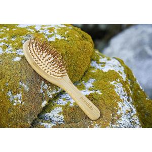 Cepillo para el cabello Pandoo de madera con cerdas naturales para uso diario - Product Image 1