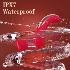 S-HANDE yeni varış g-spot vibratör masaj aleti çift stimülasyon çırparak titreşimli yapay penis büyük 2 in 1 kadın seks oyuncak kadınlar için - Product Image 4