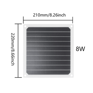 <span class=keywords><strong>Chargeur</strong></span> <span class=keywords><strong>solaire</strong></span> SUPA HPBC-8W personnalisable 8W rapide, étanche IP65, 25% d'efficacité, avec panneaux flexibles pour iPhone et <span class=keywords><strong>Samsung</strong></span> - Product Image 2
