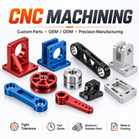 Pièces en aluminium usinées CNC OEM, composants de fraisage sur mesure pour la robotique et les équipements d'automatisation