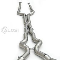 Système d'échappement Catback à soupapes en acier inoxydable, kit de tuyaux de silencieux haute performance pour BMW M5 F10 M6 F06 F12 F13 S63 4.4T 2011-2017