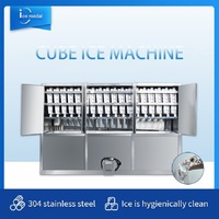 Machine de fabrication de glaçons stable, durable, à faible consommation, 5,10 tonnes, personnalisable, Maquina De Hielo Industrial