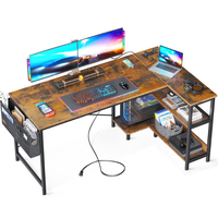 SAMKAI DNZ-14 ordinateur bureau étudiant maison moderne feutre de laine noir avec trou de câble mécanique moderne portable cadre étui