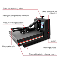 Nouvelle presse à chaud manuelle YUMO YM-JQ08 pour la sublimation de t-shirts, format 40x60 cm, 220V/110V, garantie 1 an