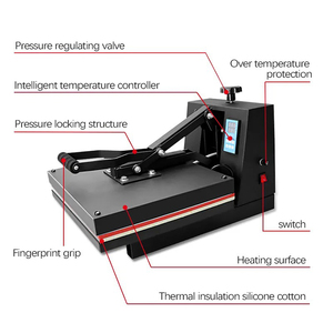 New 38*38 Flat Ironing Press Manual Equipment T-Shirt Heat Transfer Machine with Digital Transfer for Clothing Flatbed Printer - Product Image 4