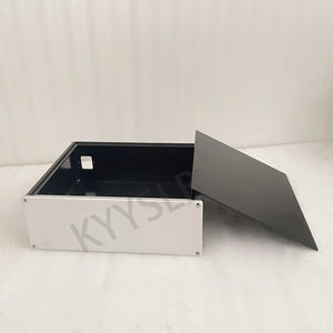 Carcasa <span class=keywords><strong>de</strong></span> Chasis para Amplificador KYYSLB 320*100*259MM, Caja Vacía para DIY, Carcasa <span class=keywords><strong>de</strong></span> Aluminio para Amplificador <span class=keywords><strong>de</strong></span> <span class=keywords><strong>Sonido</strong></span> - Product Image 3