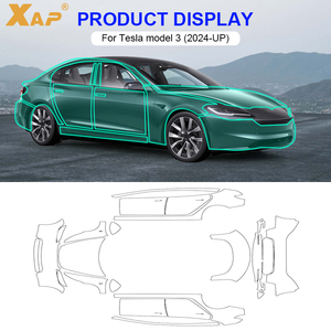 Adatto per Tesla modello 3 Highland 2024-Up Pre-taglio antigraffio autoreggente <span class=keywords><strong>trasparente</strong></span> <span class=keywords><strong>pellicola</strong></span> <span class=keywords><strong>protettiva</strong></span> in TPU PPF per tutte le parti - Product Image 6