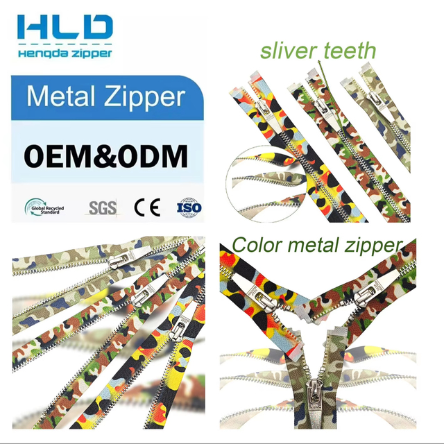 Colorful Cloth Tape Zipper-High Quality Open End Auto Lock Slider for Bags & Garment Accessories with Custom Logo